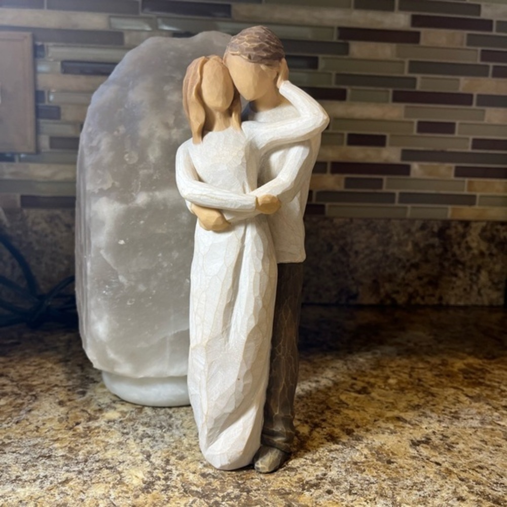 Willow Tree Together Embracing Couple Figurine